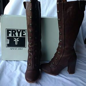 Frye Adrienne Button Boots